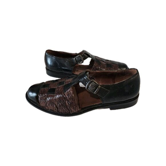 Johnston & Murphy Men's Shoes Brown Leather, Size 10 1/2 - Picture 5 of 7